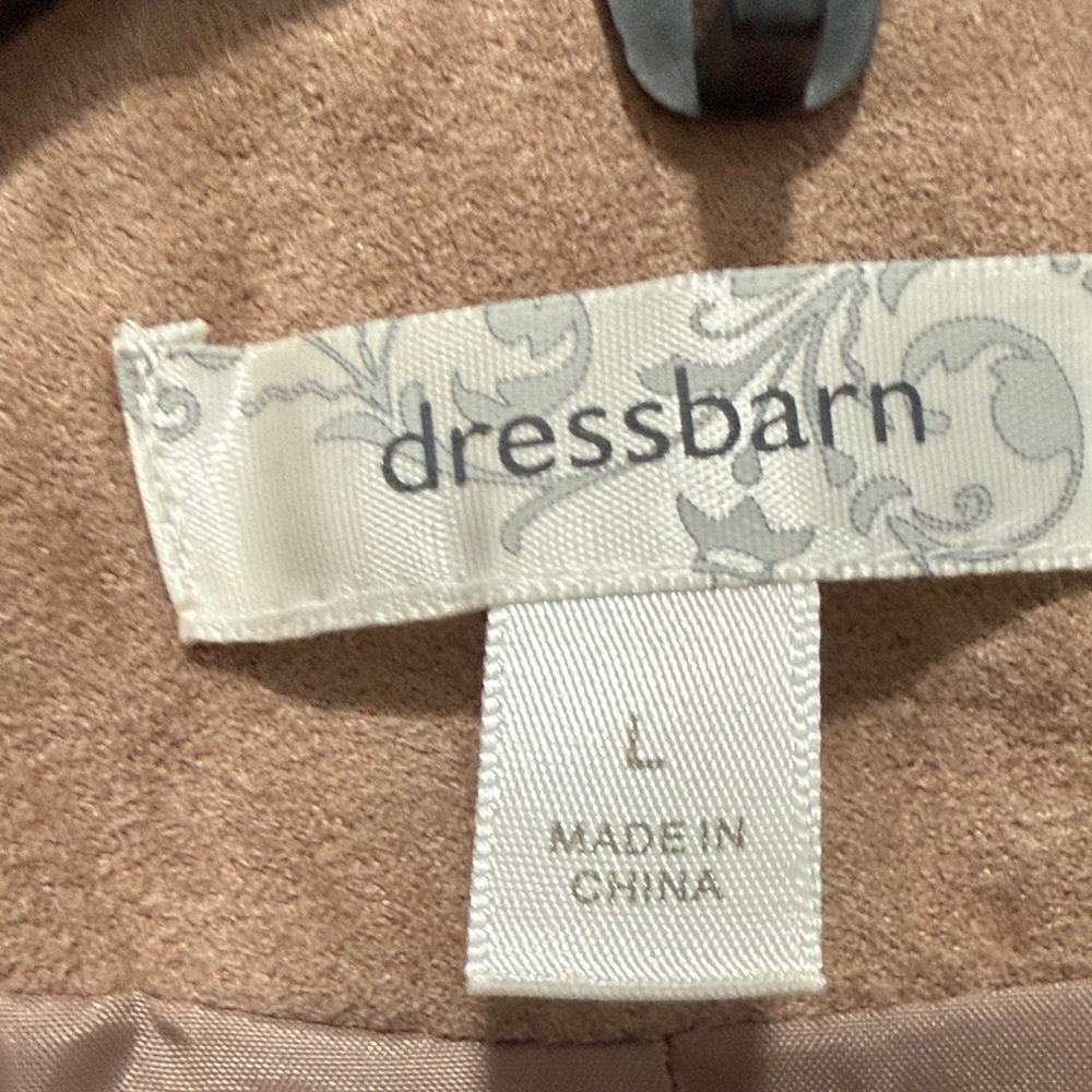 NWT Dress Barn Blush Women's Open Front Blazer - Picture 2 of 5